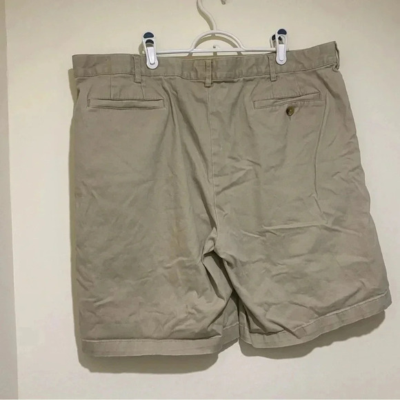 Men’s  Vintage 90’s Tan Coloured Comfort Causal Summer Khaki Shorts Size 42 New - Picture 11 of 13